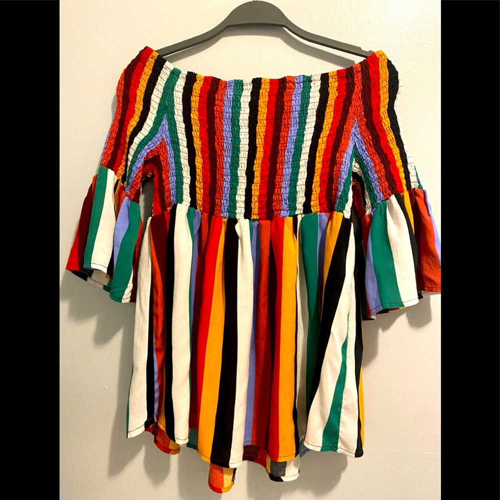 Off The Shoulder Fun Blouse!